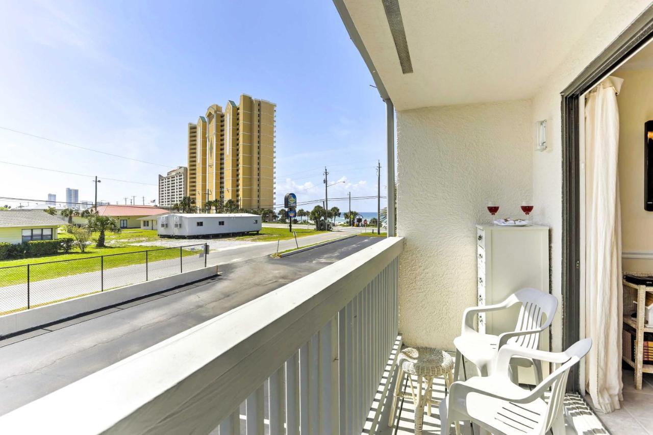 Pcb Condo With Pool And Grill Access - Walk To Beach! Panama City Beach Esterno foto